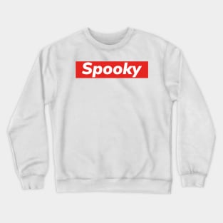 Spooky in a red Box! Crewneck Sweatshirt